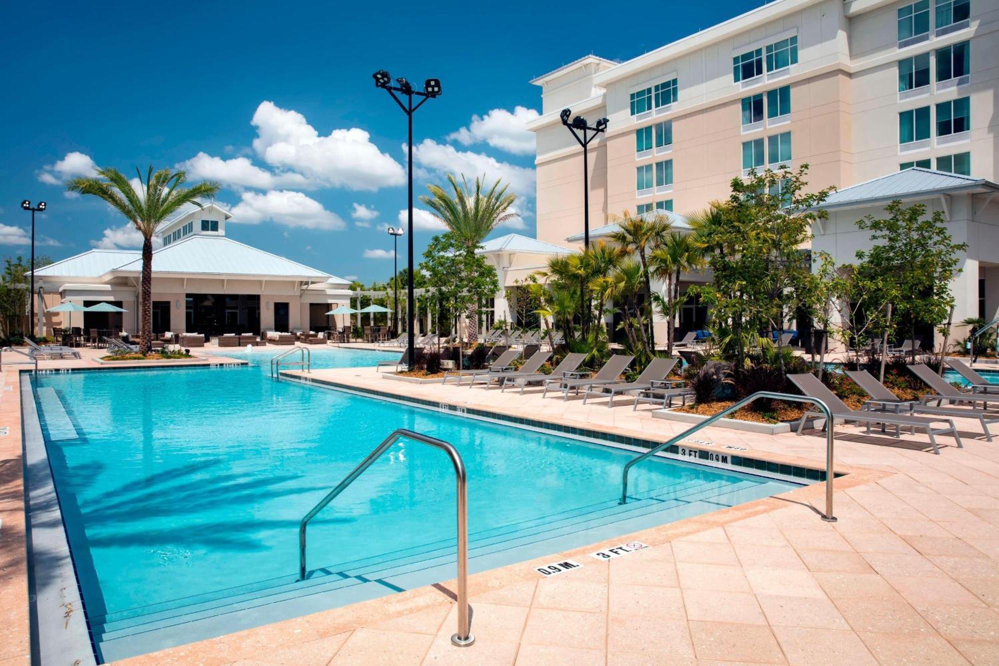 Towneplace Suites Orlando At Flamingo Crossings Town Center/Western Entrance Bay Lake Exterior photo